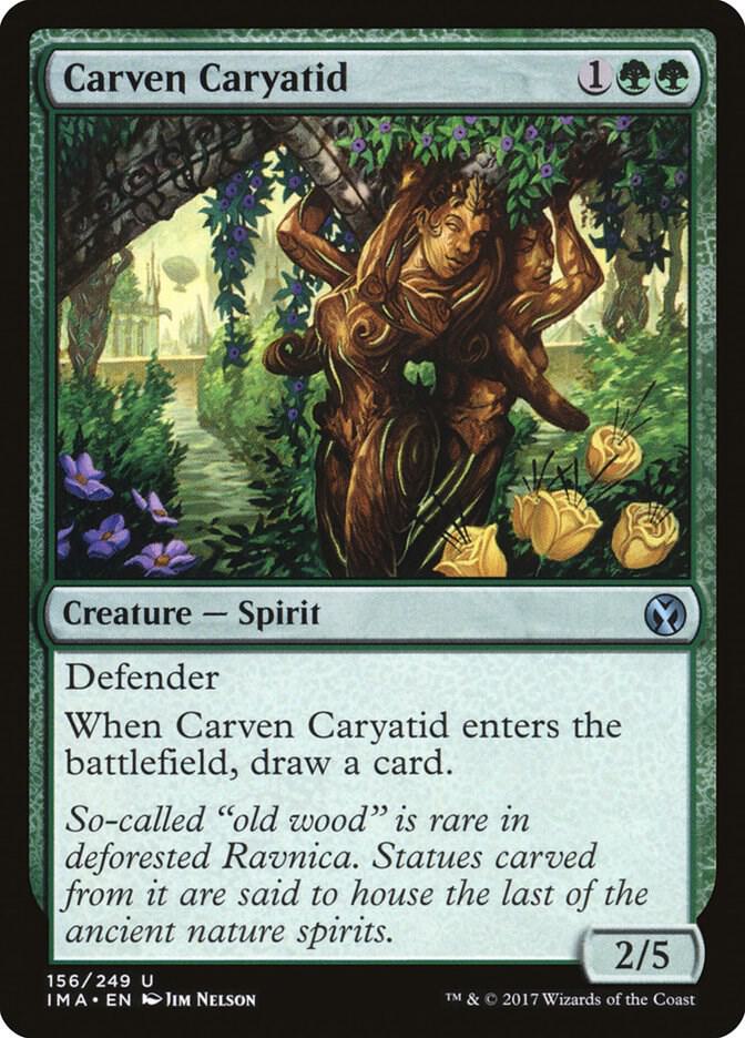 Carven Caryatid 156 card from Iconic Masters