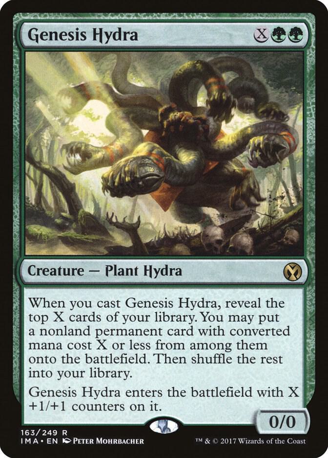 Genesis Hydra 163 card from Iconic Masters