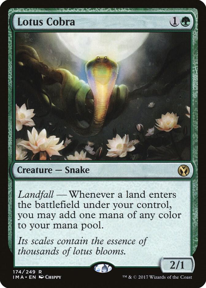 Lotus Cobra 174 card from Iconic Masters