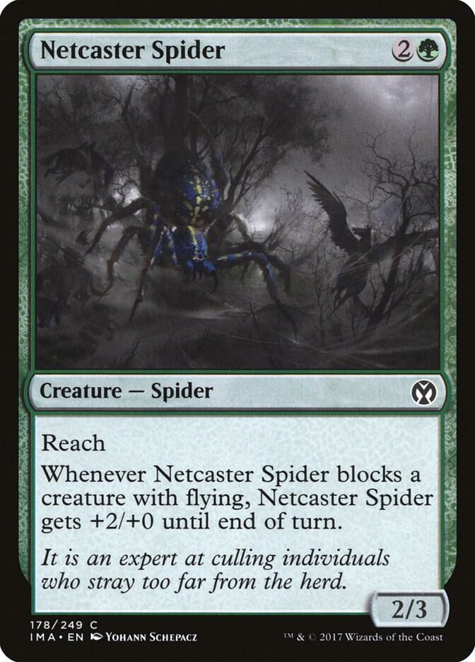 Netcaster Spider 178 card from Iconic Masters