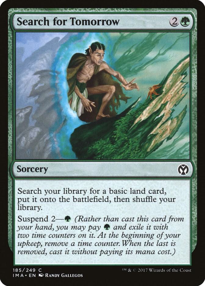 Search for Tomorrow 185 card from Iconic Masters