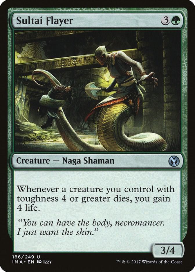Sultai Flayer 186 card from Iconic Masters