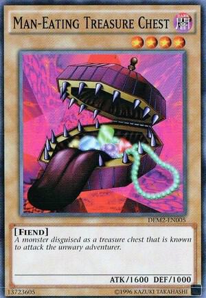 Man-Eating Treasure Chest DEM2-EN005 card from Demo Deck 2015