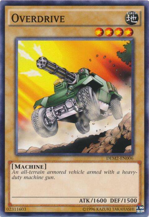 Overdrive DEM2-EN006 card from Demo Deck 2015