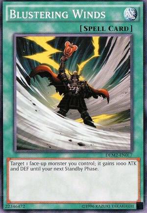 Blustering Winds DEM2-EN017 card from Demo Deck 2015