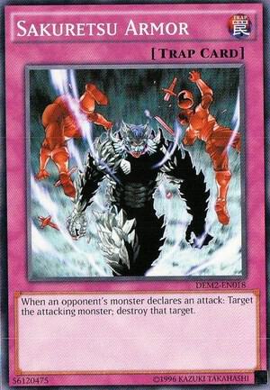 Sakuretsu Armor DEM2-EN018 card from Demo Deck 2015