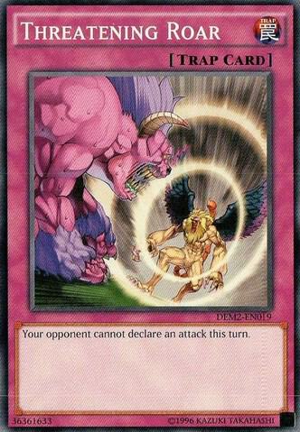 Threatening Roar DEM2-EN019 card from Demo Deck 2015