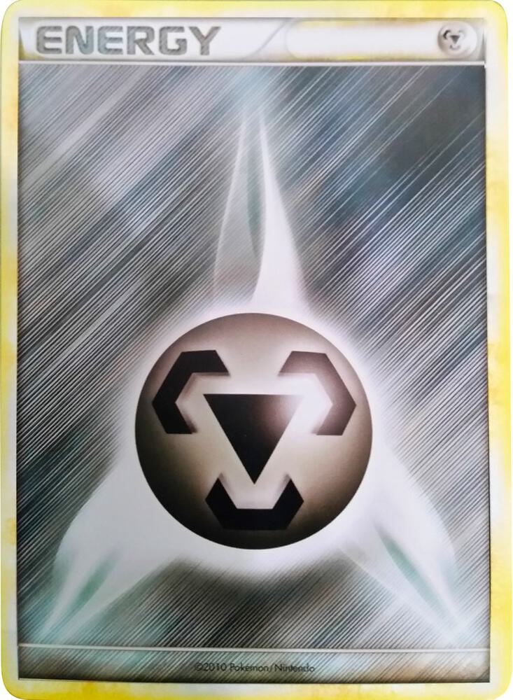 Metal Energy (2010 Unnumbered HGSS Style Non-Holo) card from League & Championship Cards