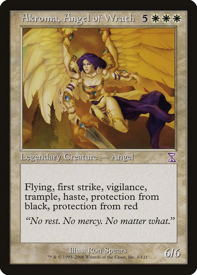 Akroma, Angel of Wrath 1 card from Timeshifted