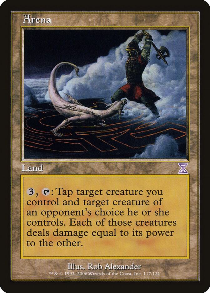 Arena 117 card from Timeshifted