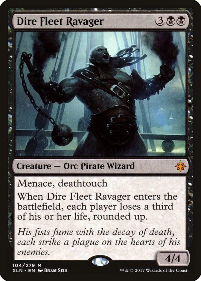 Dire Fleet Ravager 104 card from Ixalan