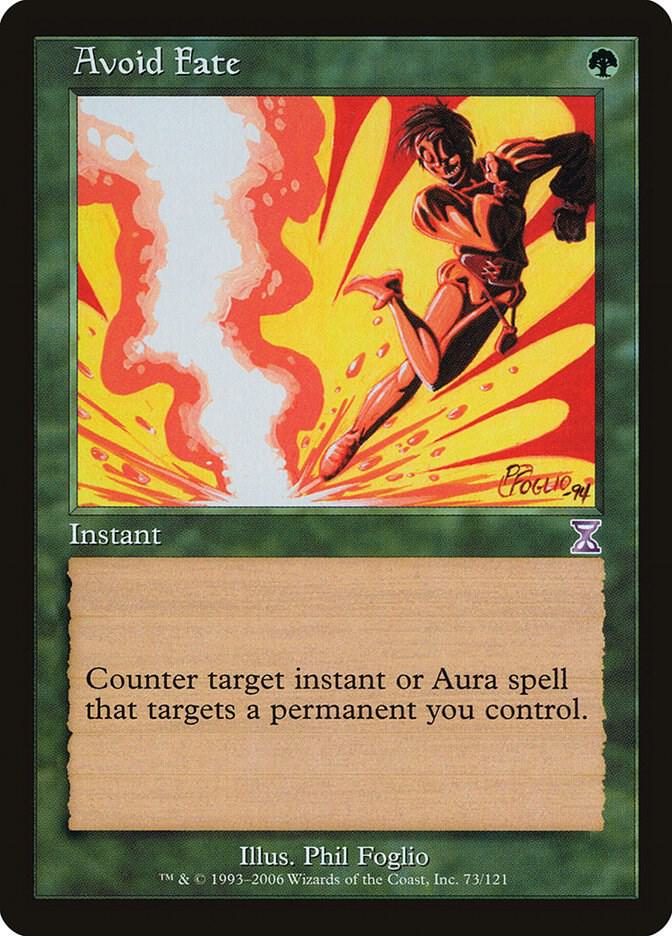 Avoid Fate 73 card from Timeshifted