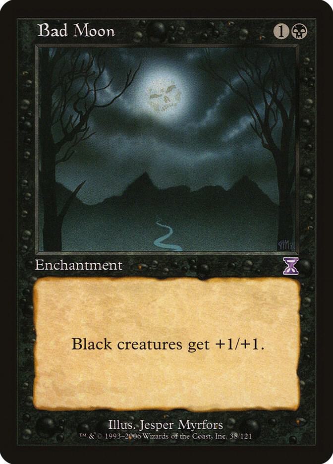 Bad Moon 38 card from Timeshifted