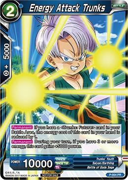 Energy Attack Trunks (Non-Foil Version) P-004 card from Promotion Cards