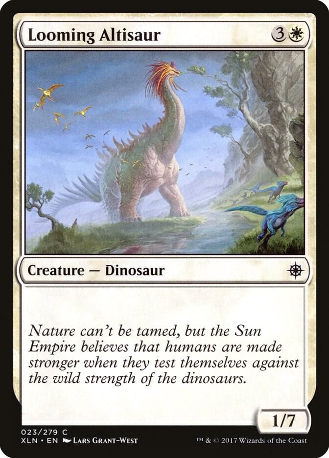 Looming Altisaur 23 card from Ixalan