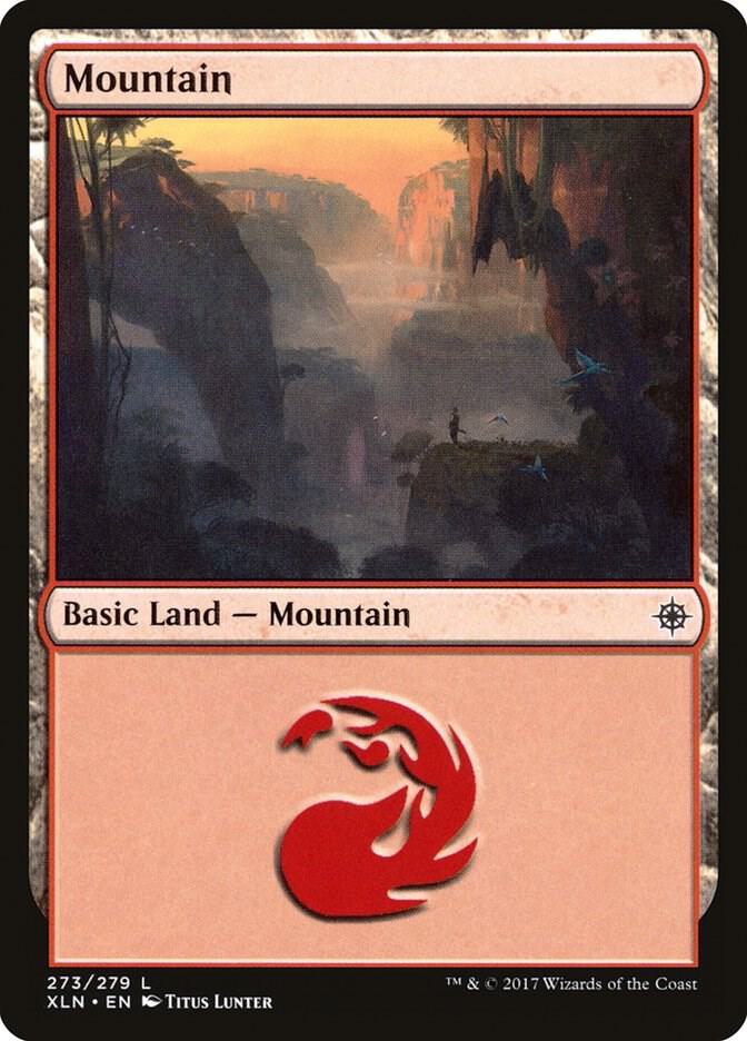 Mountain 273 card from Ixalan
