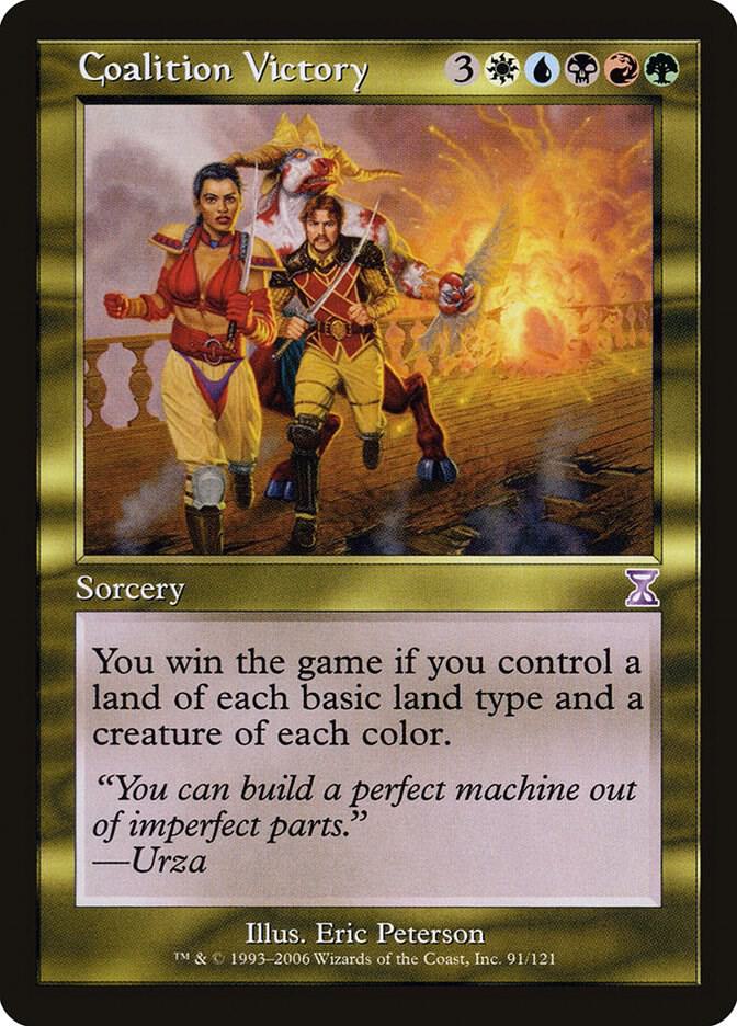 Coalition Victory 91 card from Timeshifted