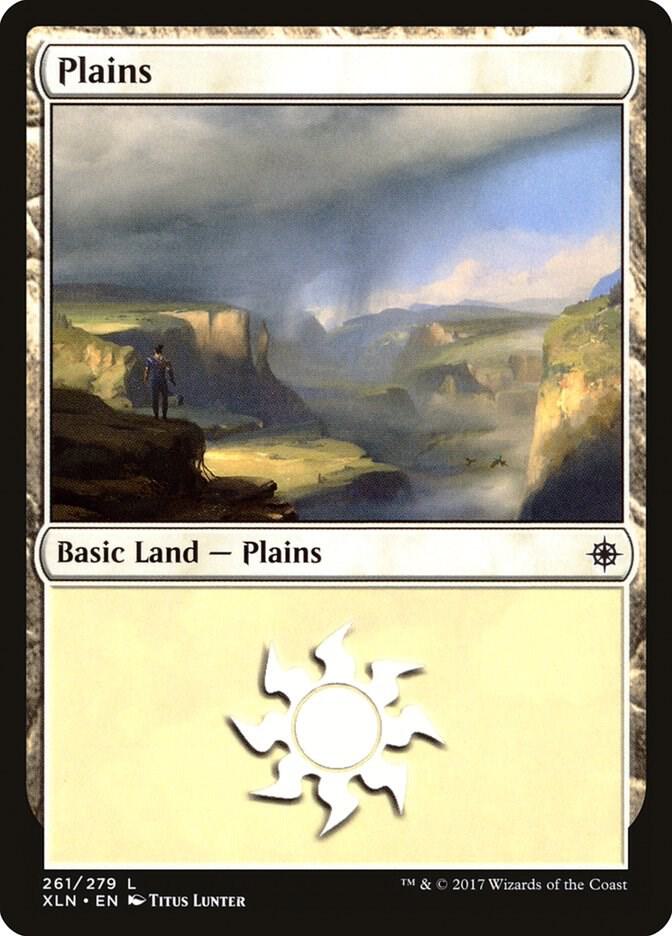Plains 261 card from Ixalan