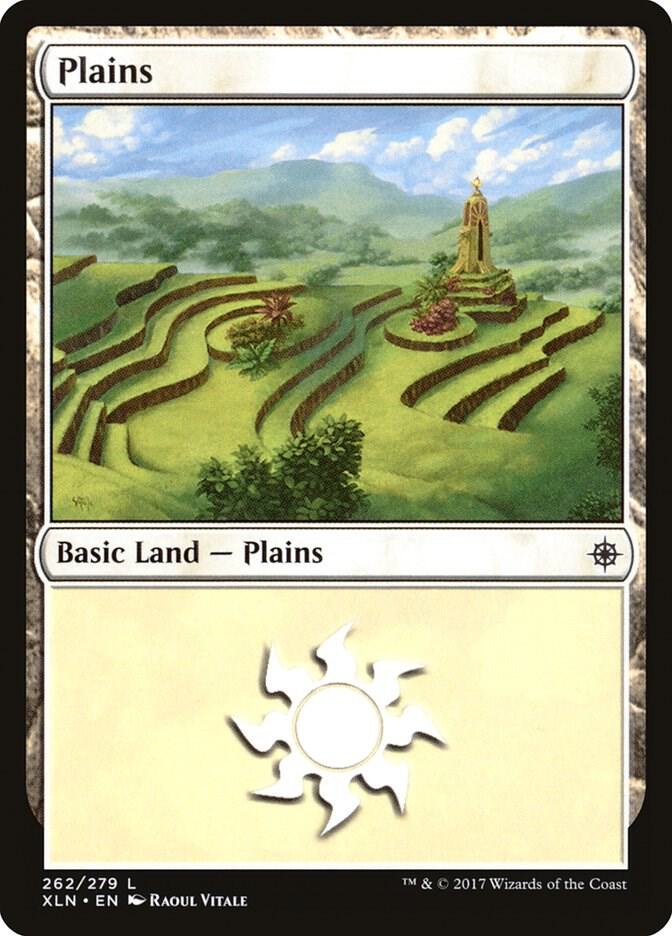 Plains 262 card from Ixalan