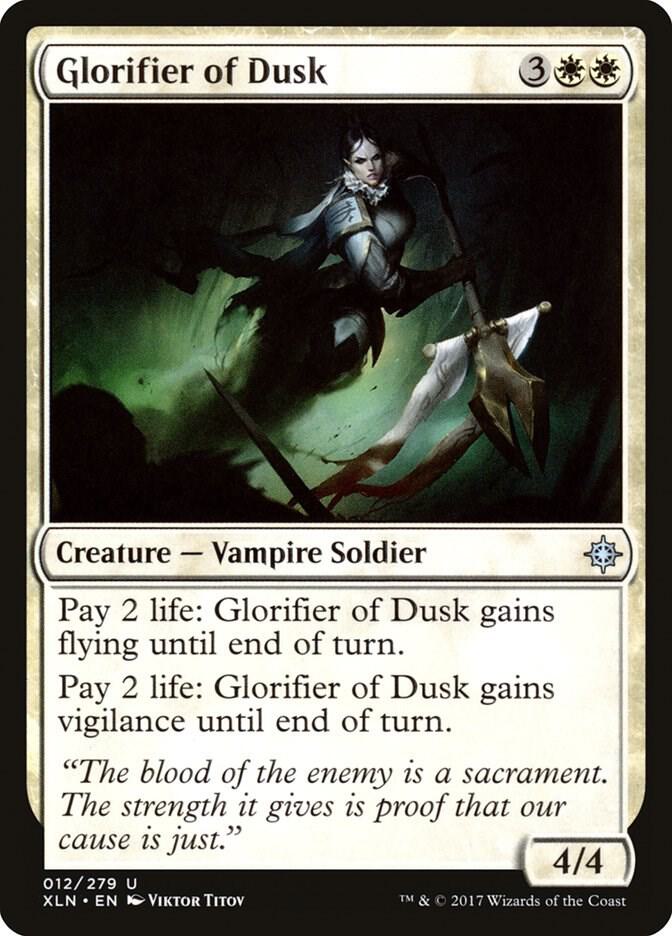 Glorifier of Dusk 12 card from Ixalan