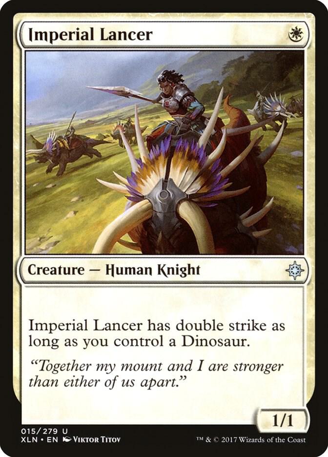 Imperial Lancer 15 card from Ixalan