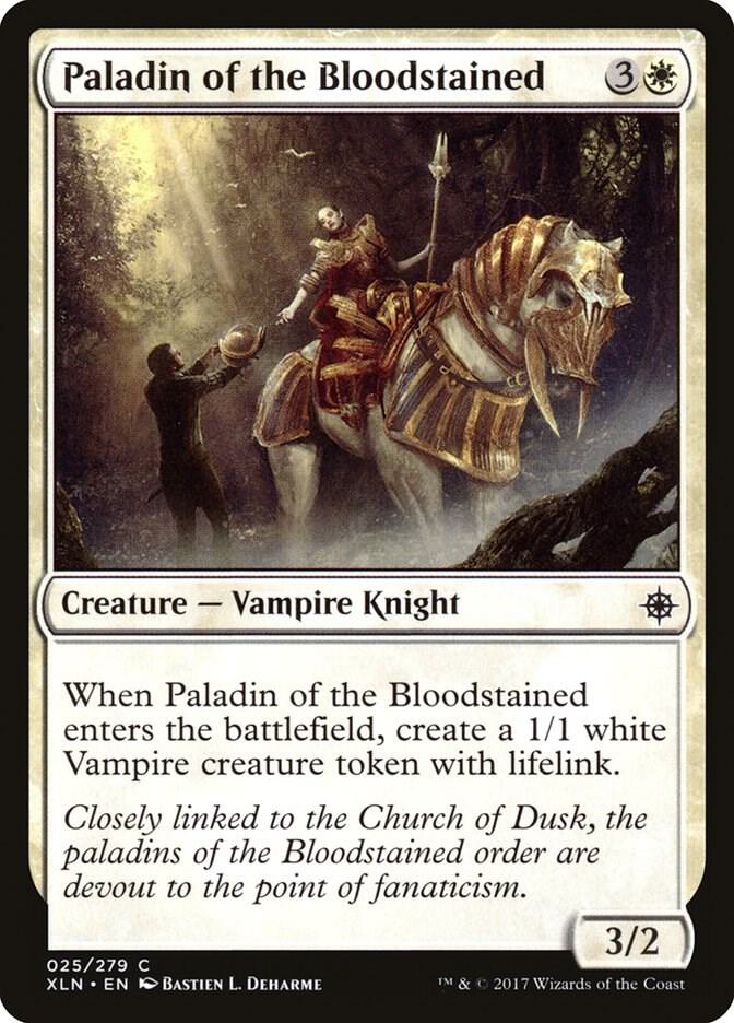Paladin of the Bloodstained 25 card from Ixalan