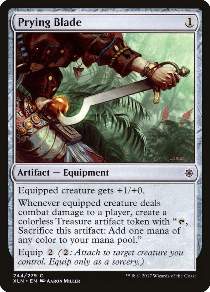 Prying Blade 244 card from Ixalan