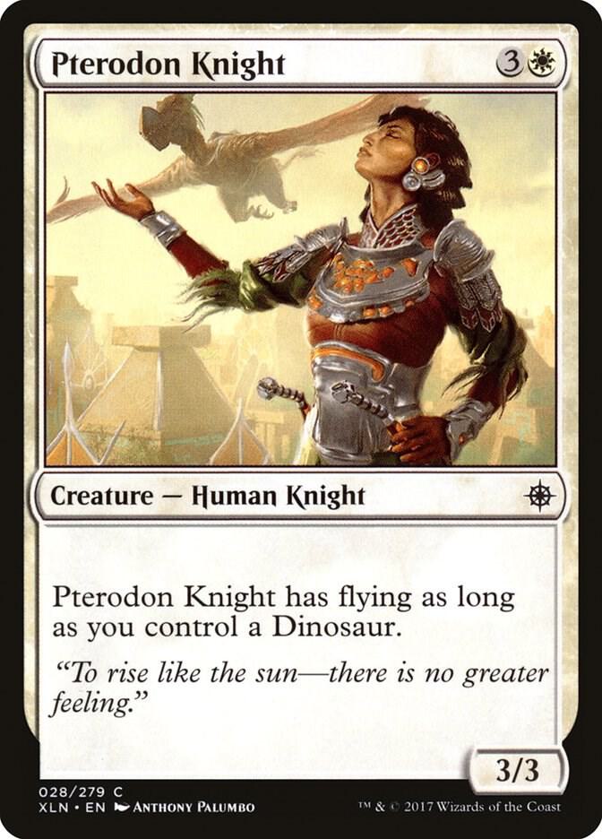 Pterodon Knight 28 card from Ixalan