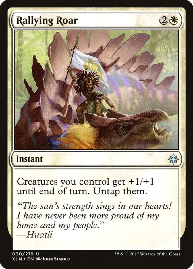 Rallying Roar 30 card from Ixalan