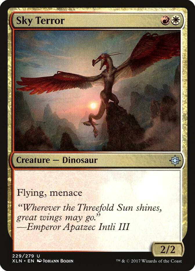 Sky Terror 229 card from Ixalan