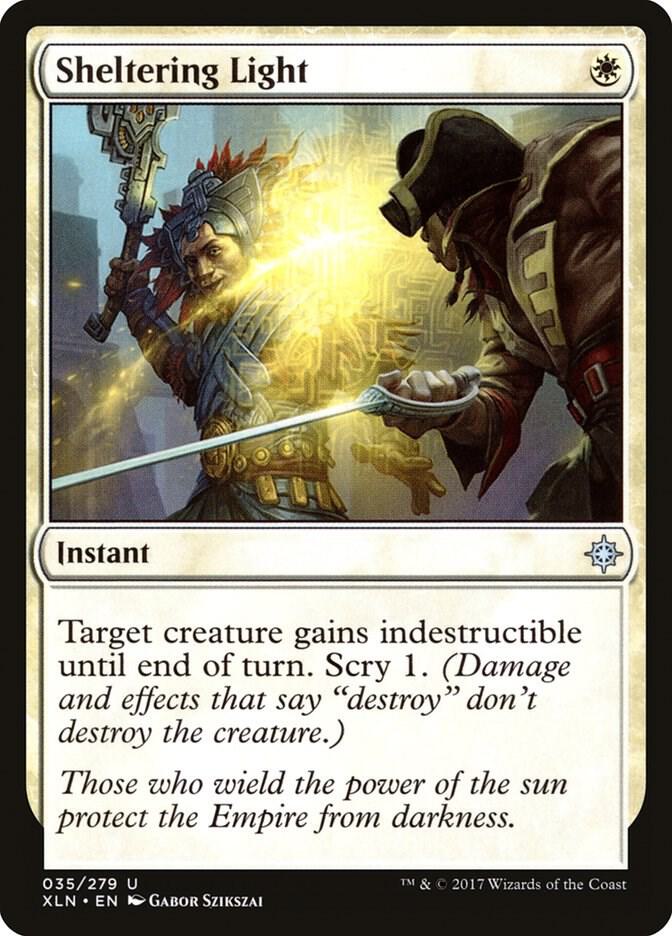 Sheltering Light 35 card from Ixalan