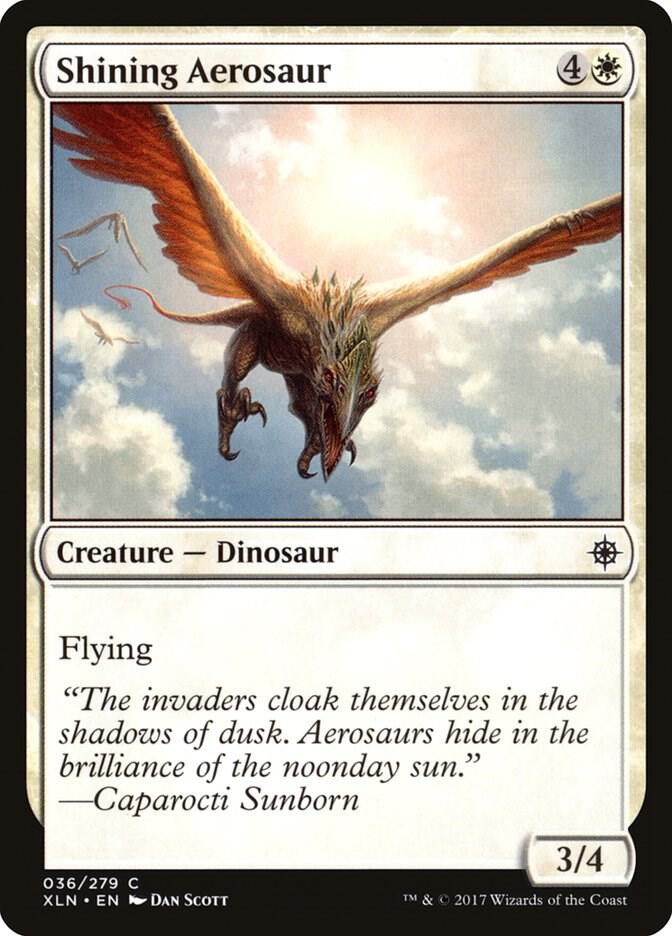 Shining Aerosaur 36 card from Ixalan
