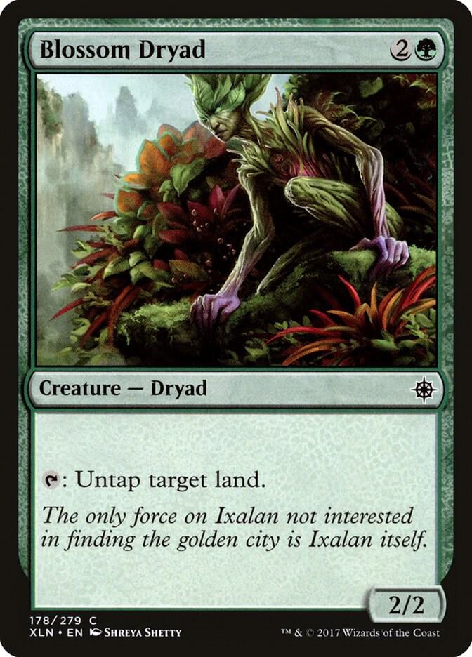 Blossom Dryad 178 card from Ixalan