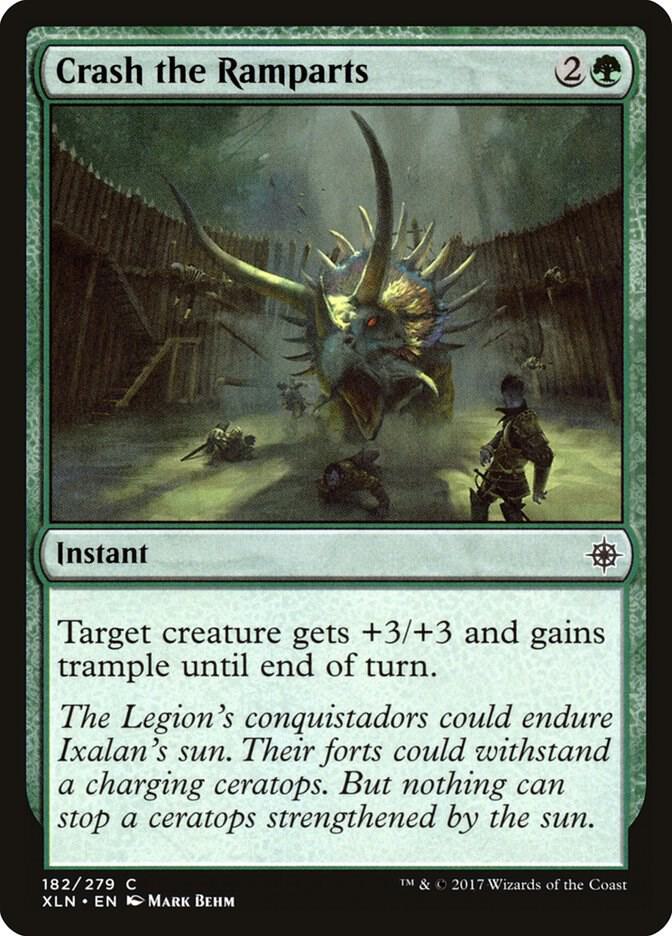 Crash the Ramparts 182 card from Ixalan