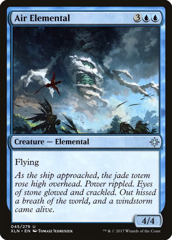 Air Elemental 45 card from Ixalan