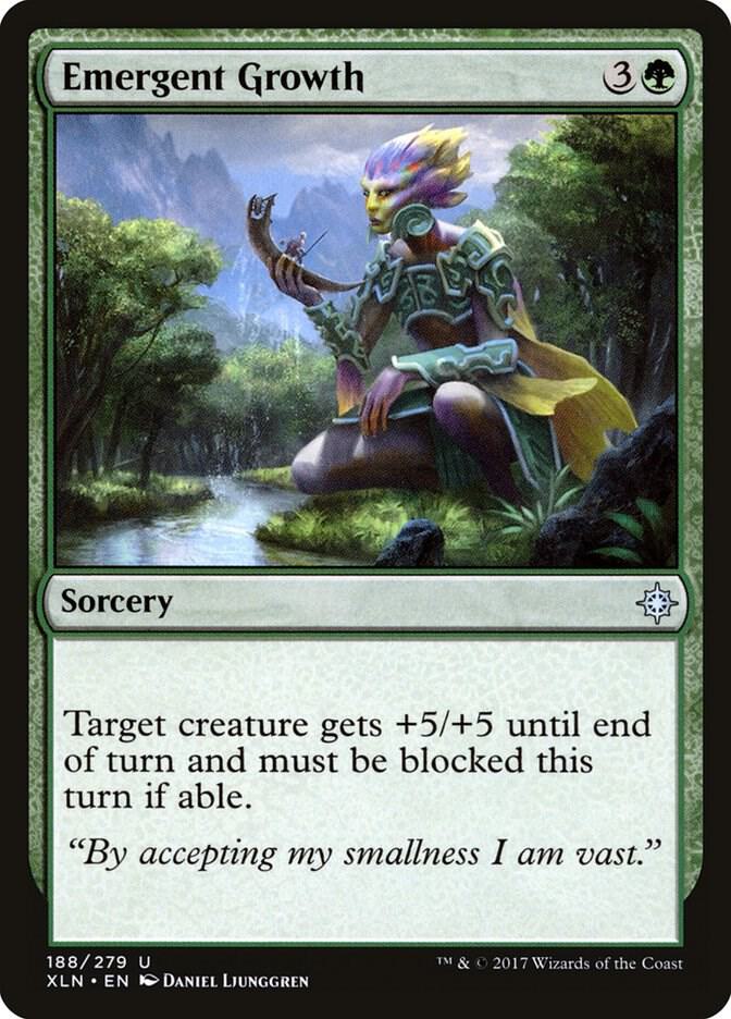 Emergent Growth 188 card from Ixalan