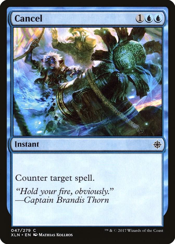 Cancel 47 card from Ixalan