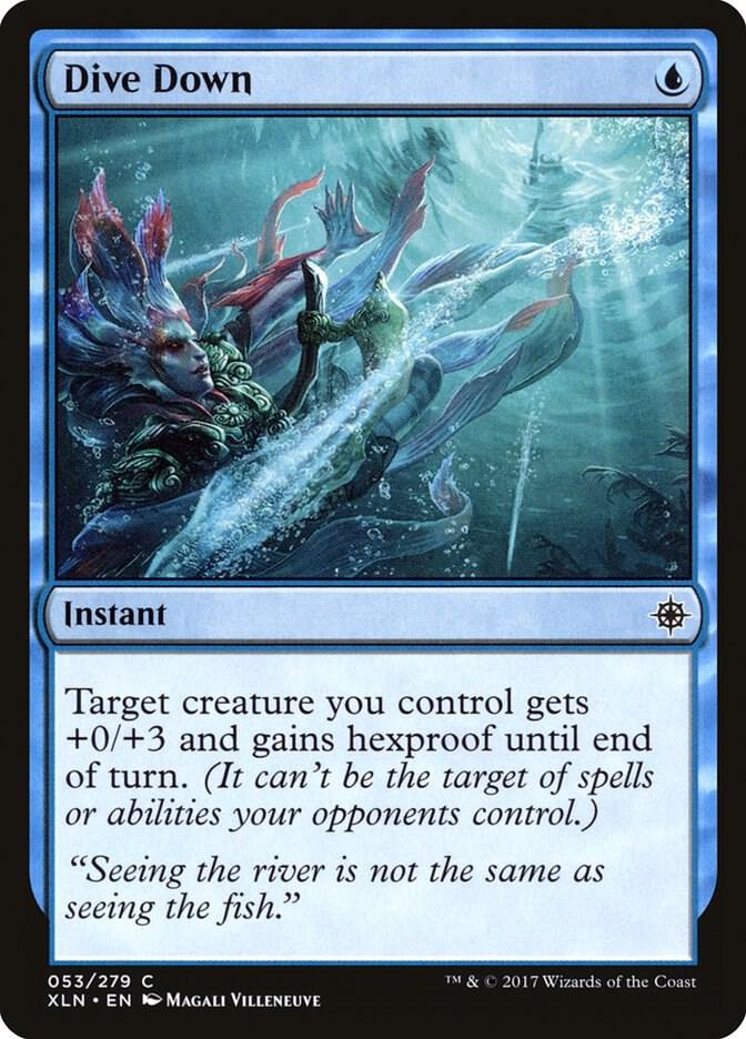 Dive Down 53 card from Ixalan
