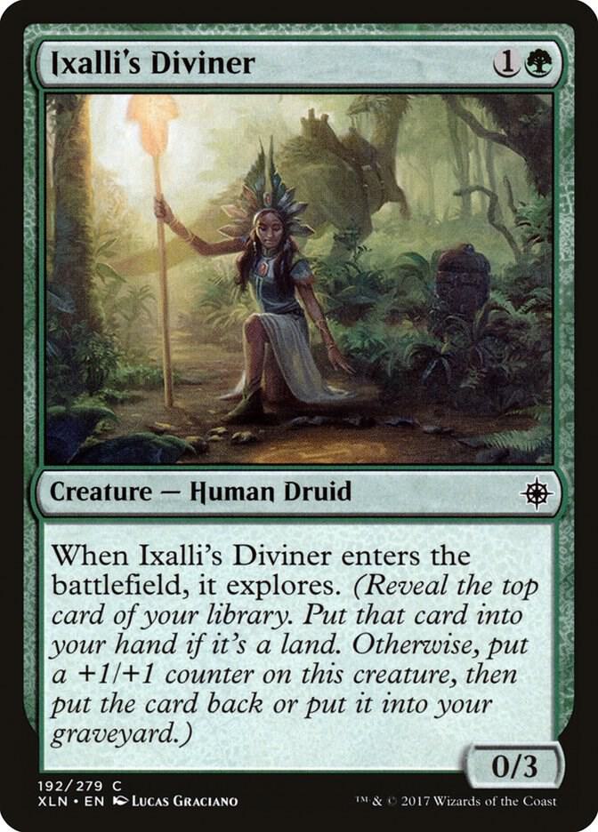 Ixalli's Diviner 192 card from Ixalan