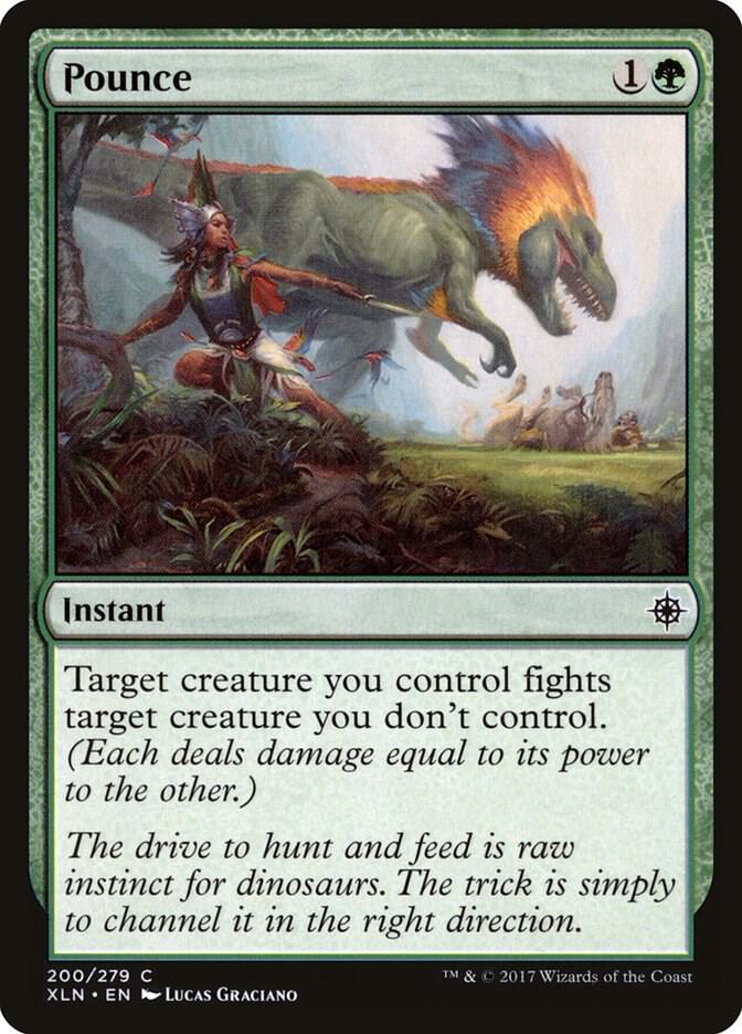 Pounce 200 card from Ixalan