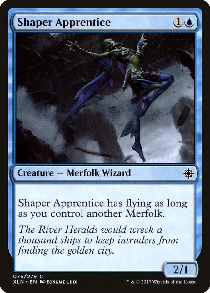 Shaper Apprentice 75 card from Ixalan