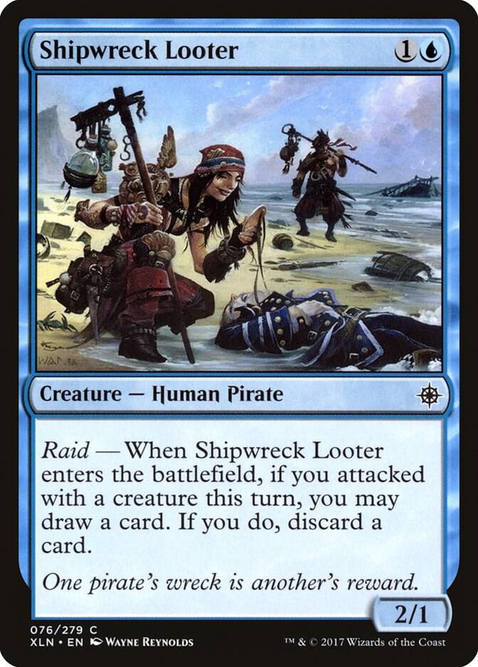 Shipwreck Looter 76 card from Ixalan
