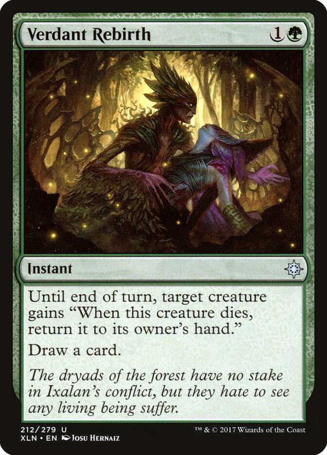 Verdant Rebirth 212 card from Ixalan