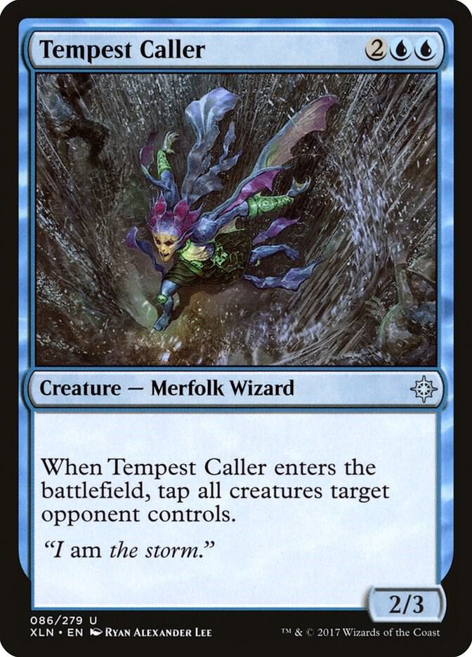 Tempest Caller 86 card from Ixalan