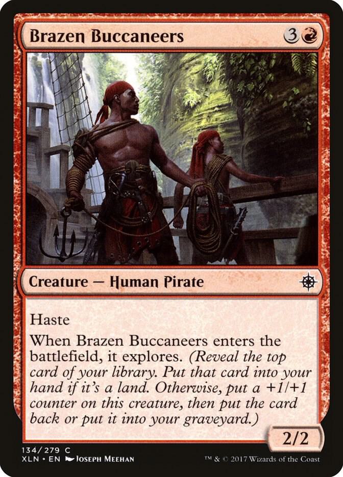 Brazen Buccaneers 134 card from Ixalan