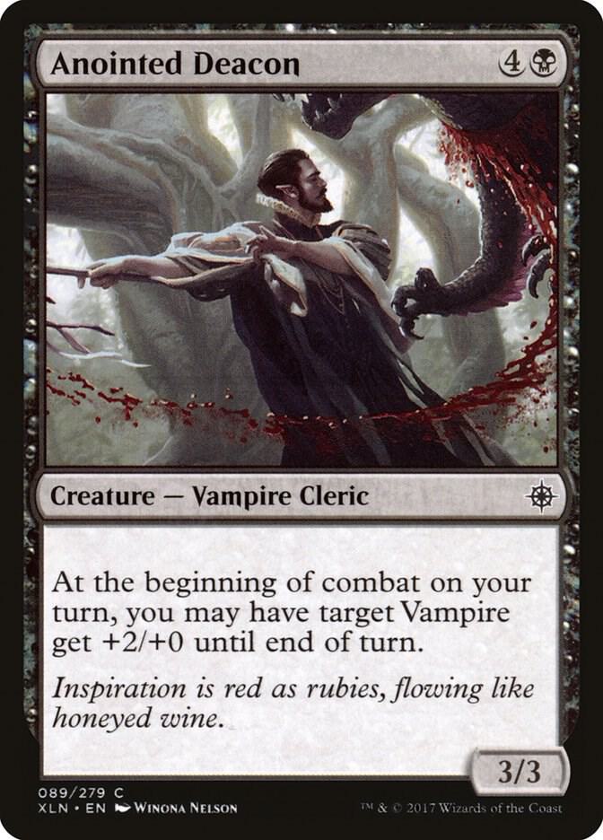 Anointed Deacon 89 card from Ixalan