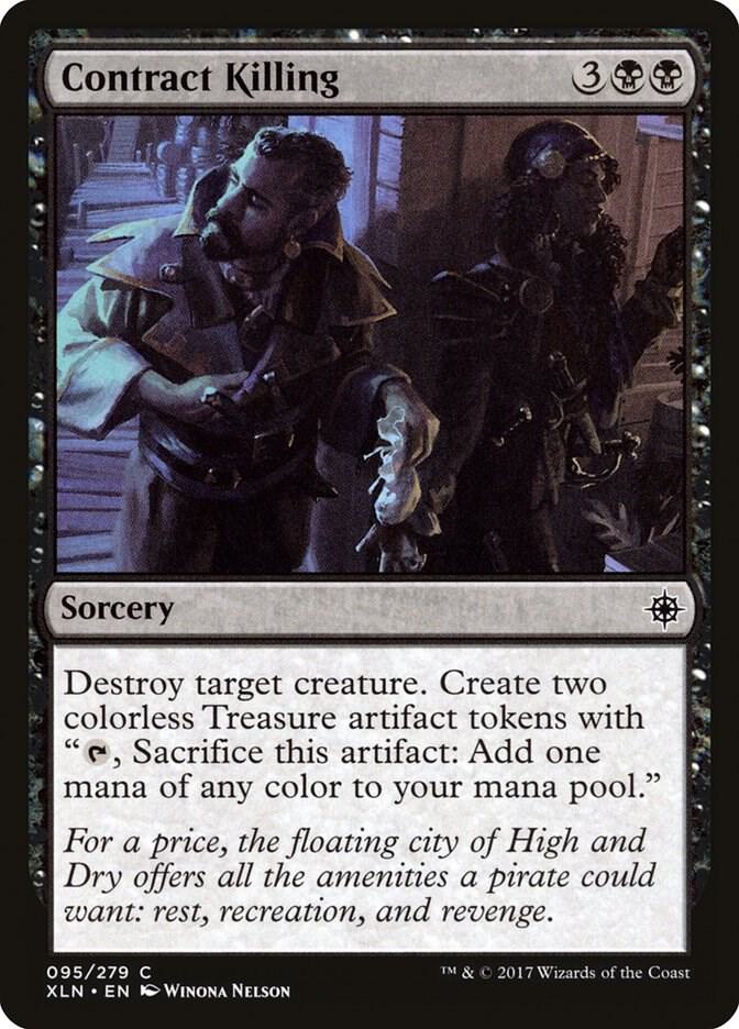 Contract Killing 95 card from Ixalan
