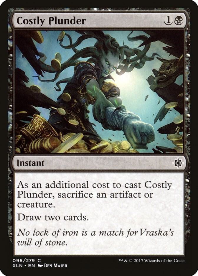 Costly Plunder 96 card from Ixalan