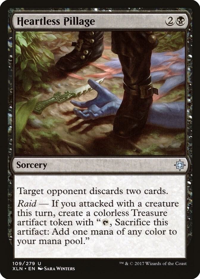 Heartless Pillage 109 card from Ixalan