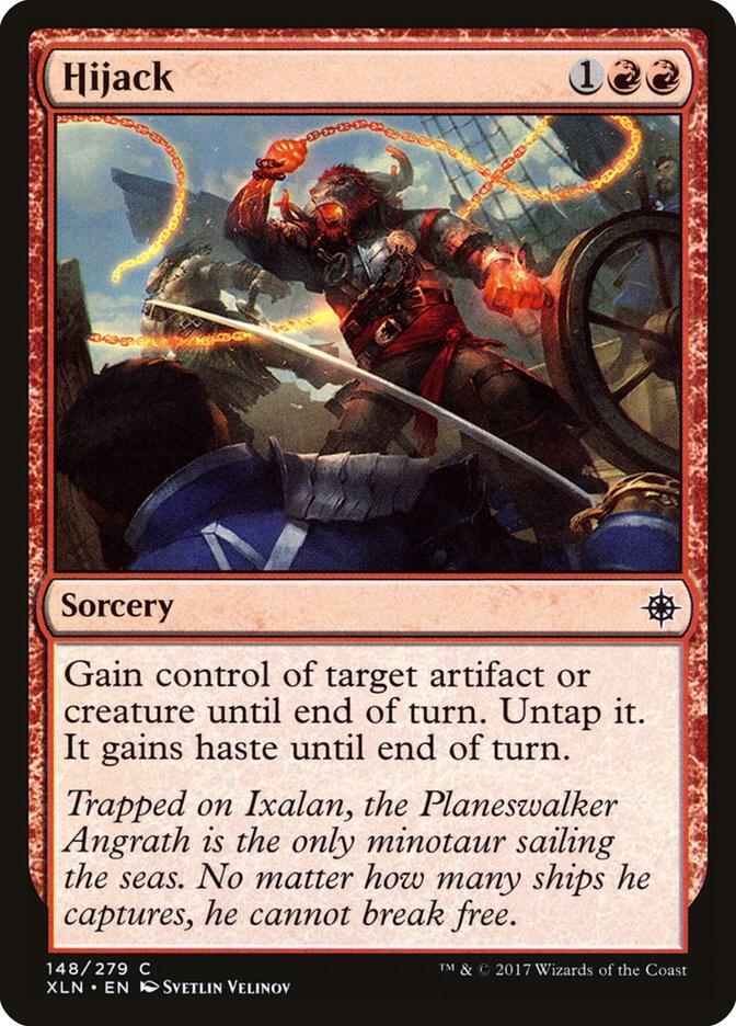 Hijack 148 card from Ixalan